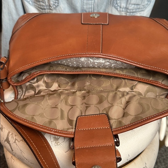 Coach Vintage cognac leather Soho 🤎🧡🤎 shoulder bag - Picture 12 of 16